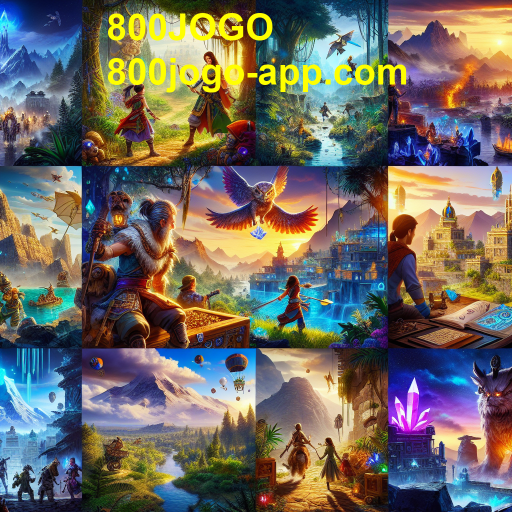 Explorando o Mundo dos Jogos de Aventura em 800JOGO